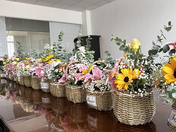 “插花拾趣，指尖綻放”歐能機(jī)械婦女節(jié)插花活動(dòng)來(lái)啦！